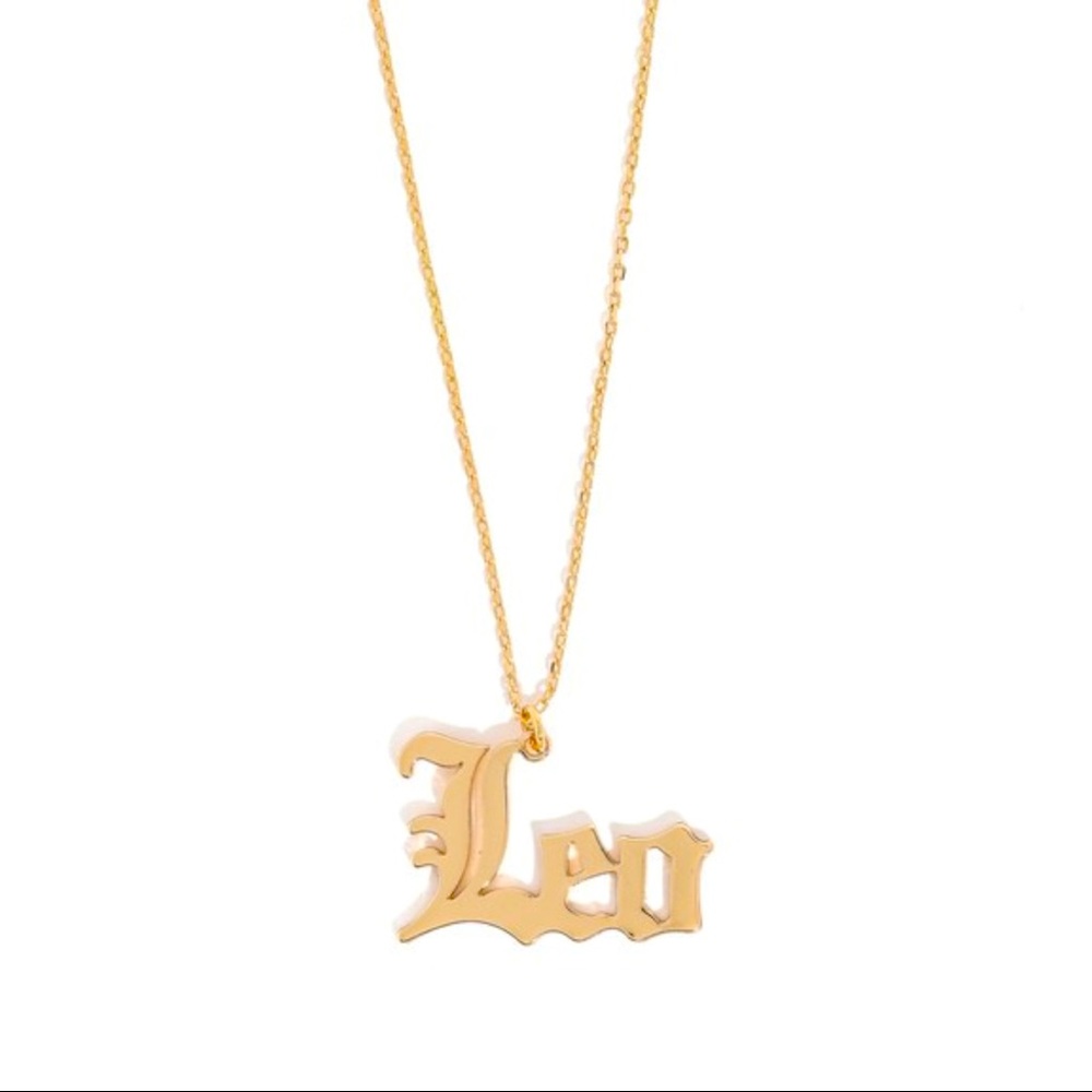 Leo Zodiac Sign Necklace
